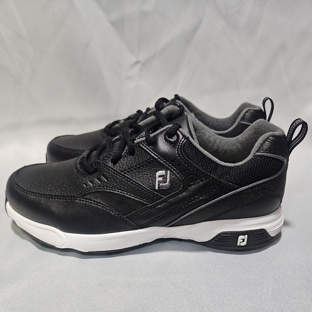 FootJoy Golf Specialty Sneakers-Men's Size 8XW-Black Cleated 56736 N.W.O.B